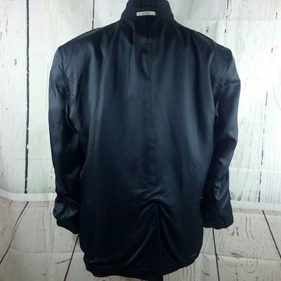 David Taylor Dark Blue Suit Blazer Jacket 48R - Picture 8 of 8